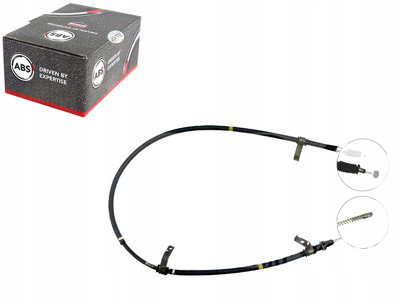 ABSK14318/RS3 - A. B. S. трос троса ручного гальма J3930305 BCK3