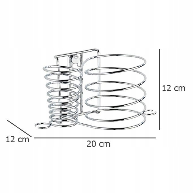 UCHWYT na suszarkę prostownicę WIESZAK 2w1 WENKO Materiał stal