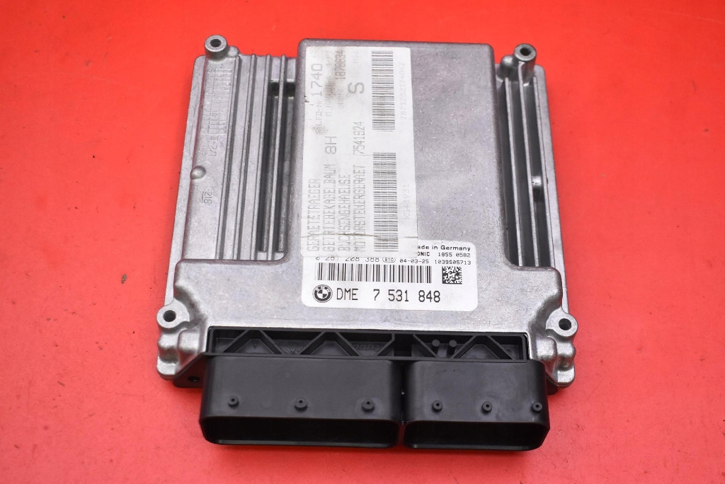 control unit computer of the engine 7531848 BMW E46 1.8 VALVETRONIC 116 KM 01-06