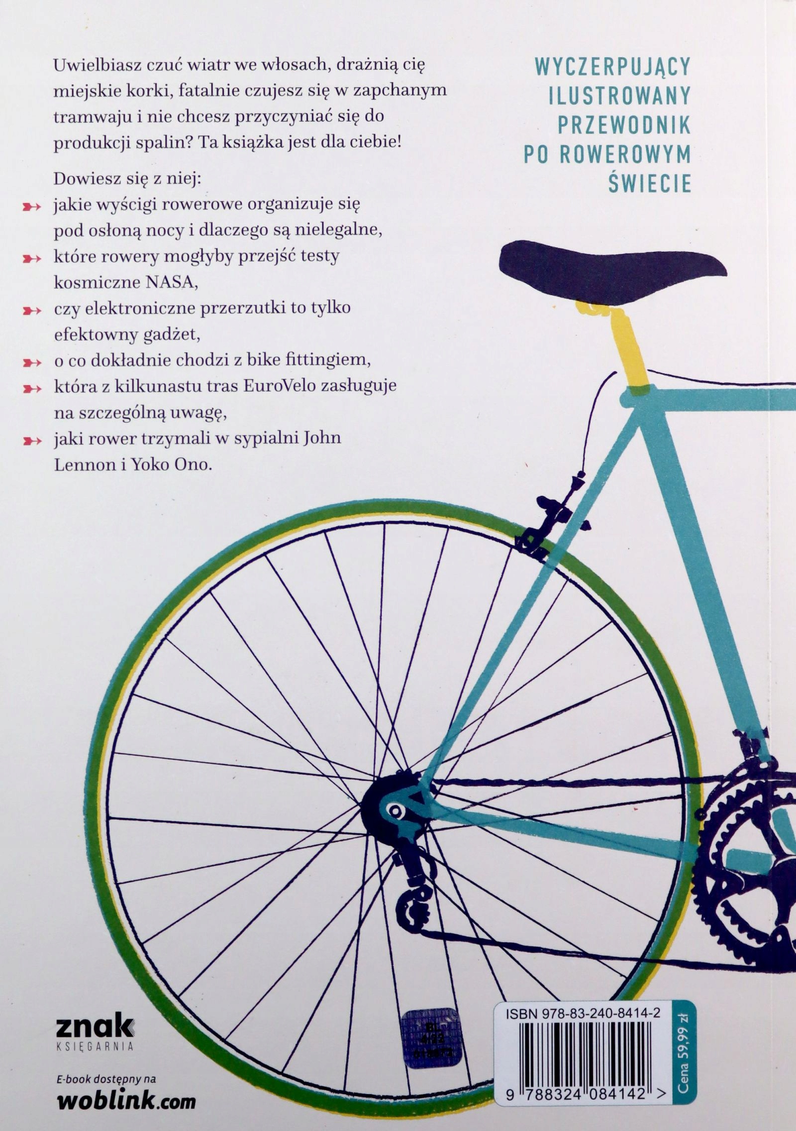 CYKLOPEDIA. WSZYSTKO, CO MUSISZ WIEDZIEĆ O JEŹDZIE ROWEREM - Johan Tell KSI Stan opakowania oryginalne