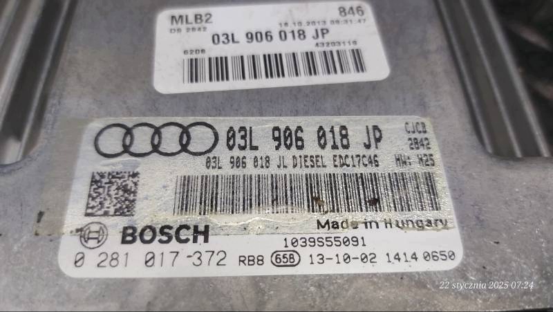 computer AUDI A5 2.0 TDI 03L906018JP