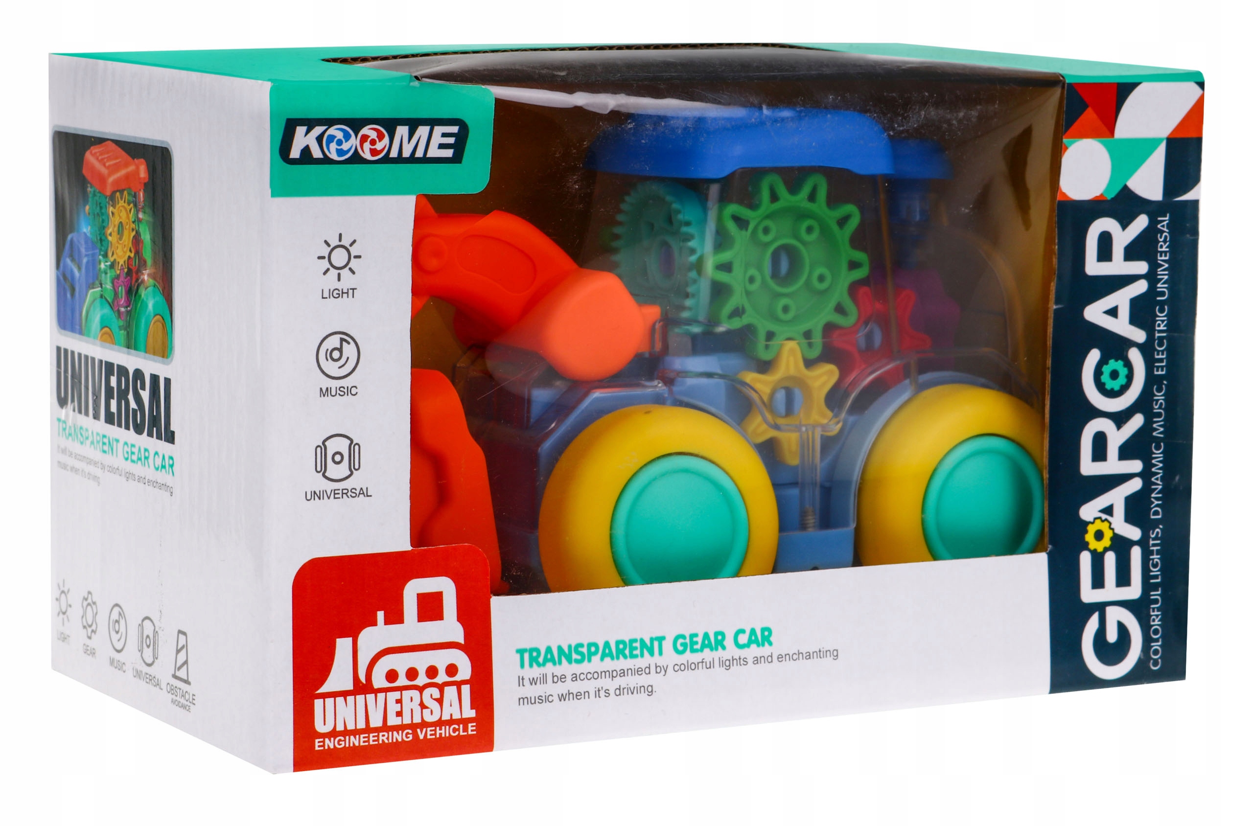 Pojazd Budowlany koparka z napędem dla dzieci EAN (GTIN) 5903864954111