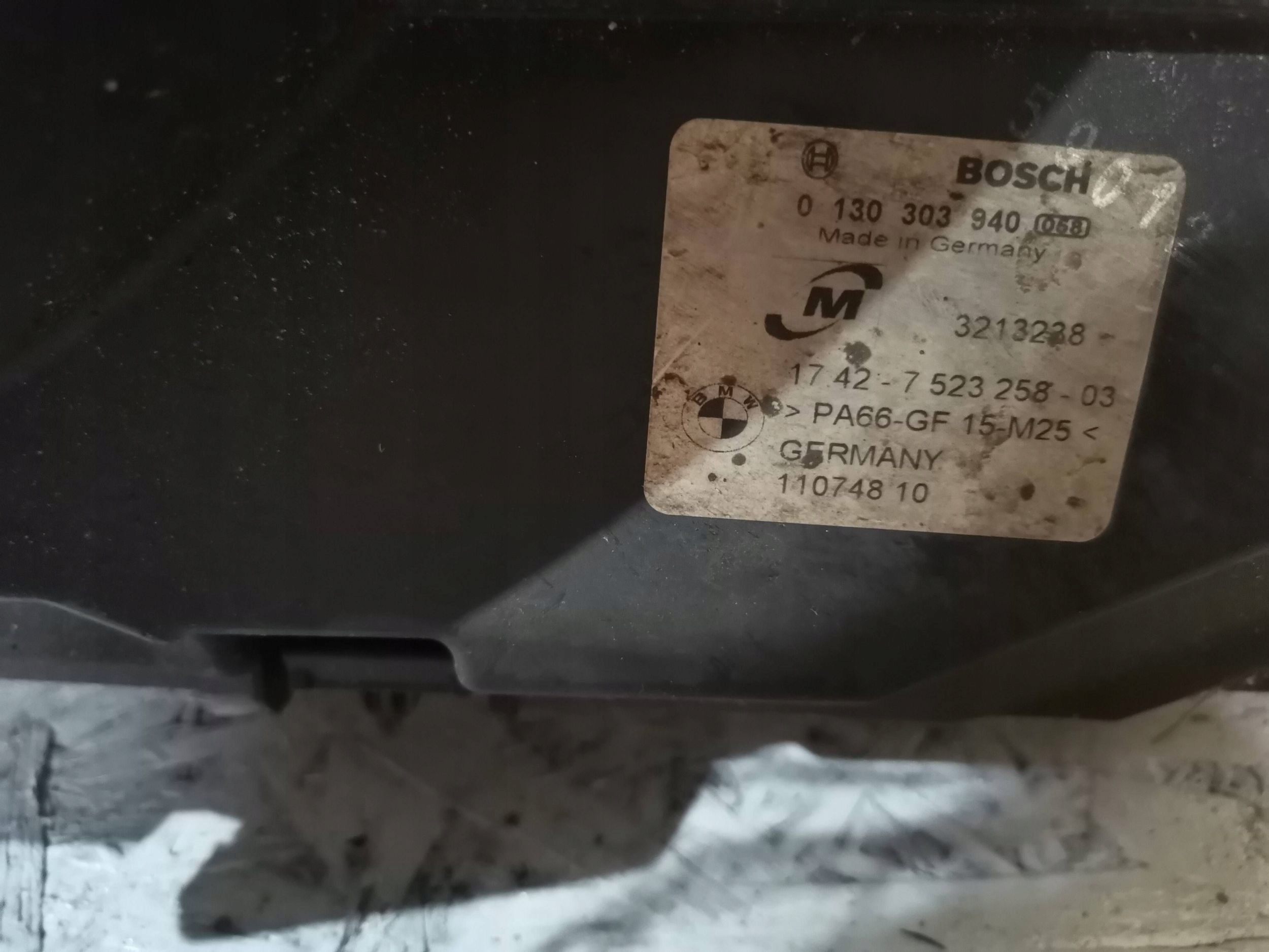 Radiatore / Raffreddatore e VENTOLA komplet BMW 3 E90 E91 7526533