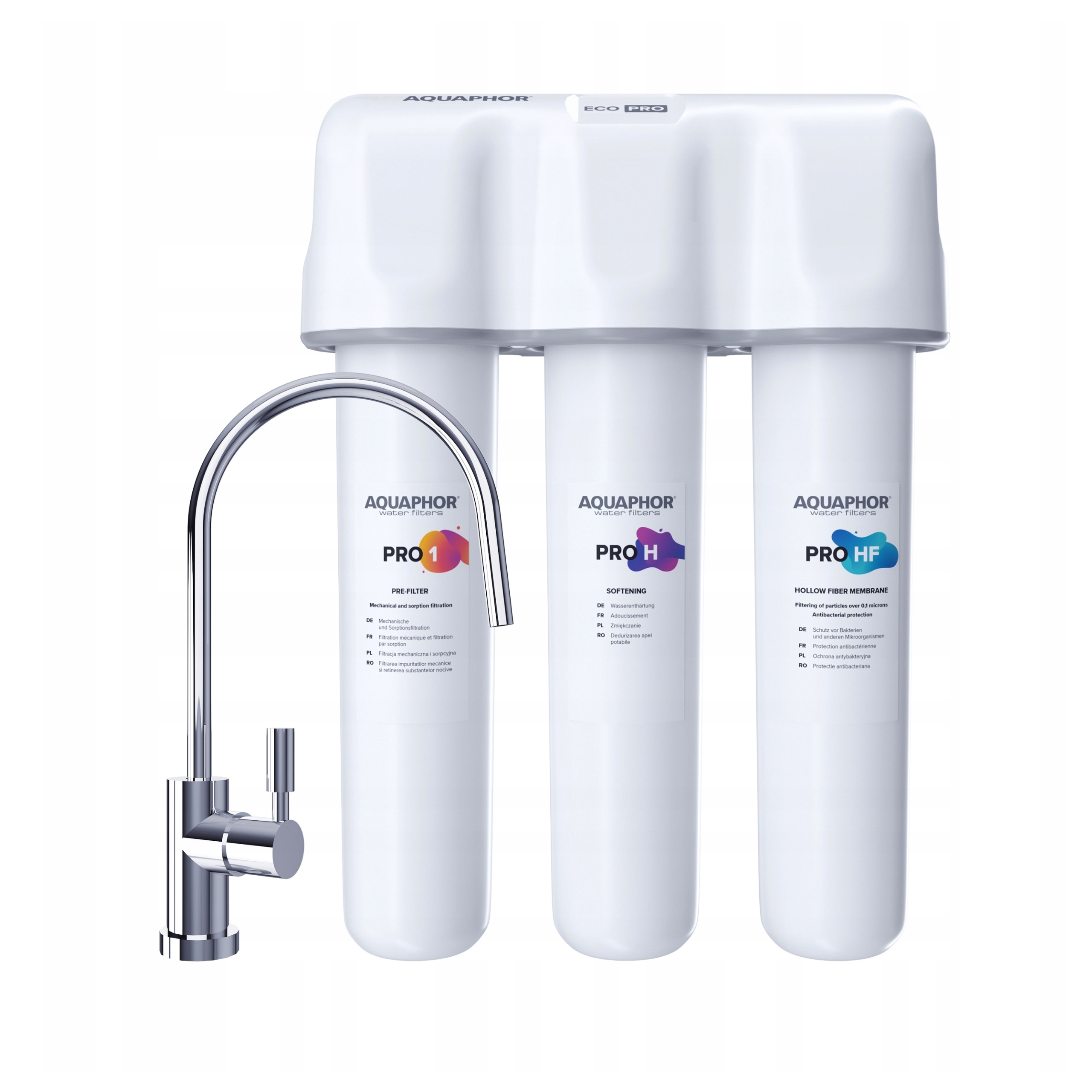 Vodný filter pod kuchynský drez Aquaphor Eco H Pro.