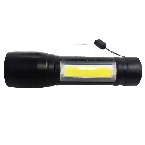 KIESZONKOWA LATARKA TAKTYCZNA LED COB USB ZOOM Marka inna marka