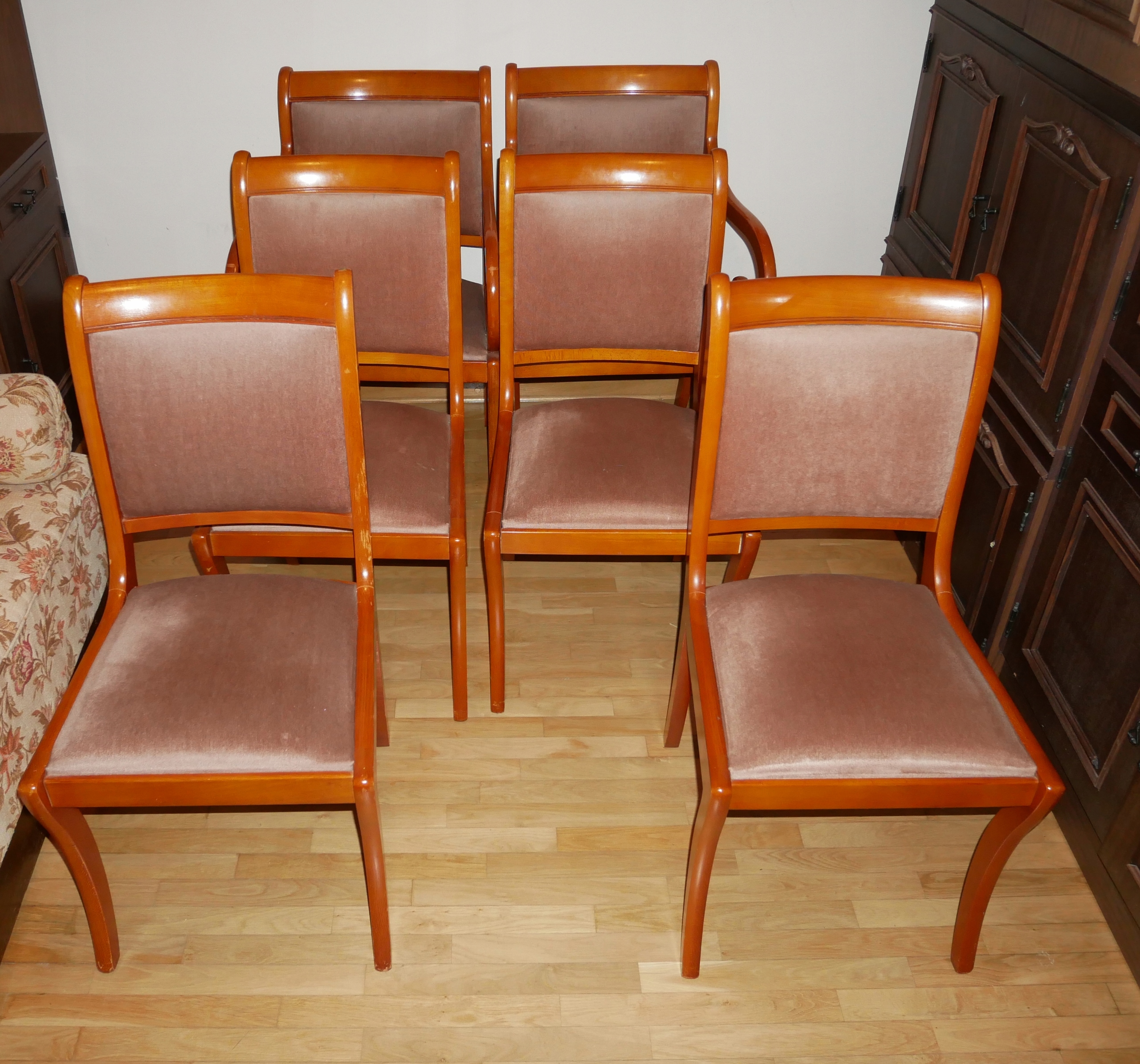 PCHLI TARG - KOMPLET FOTELI I KRZESEŁ 2+4 SZT.