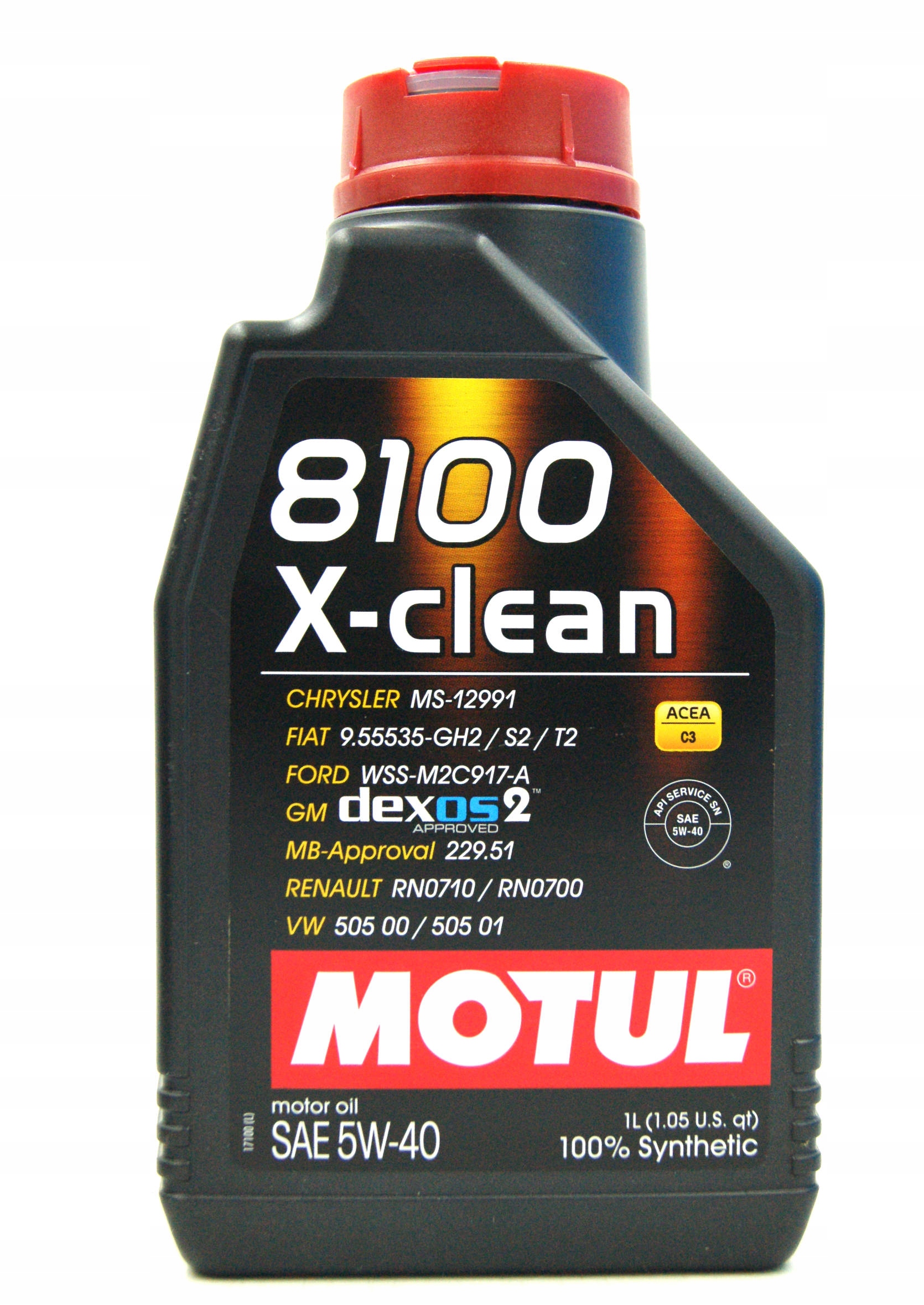 

Motul 8100 X-clean C3 5W40 1L