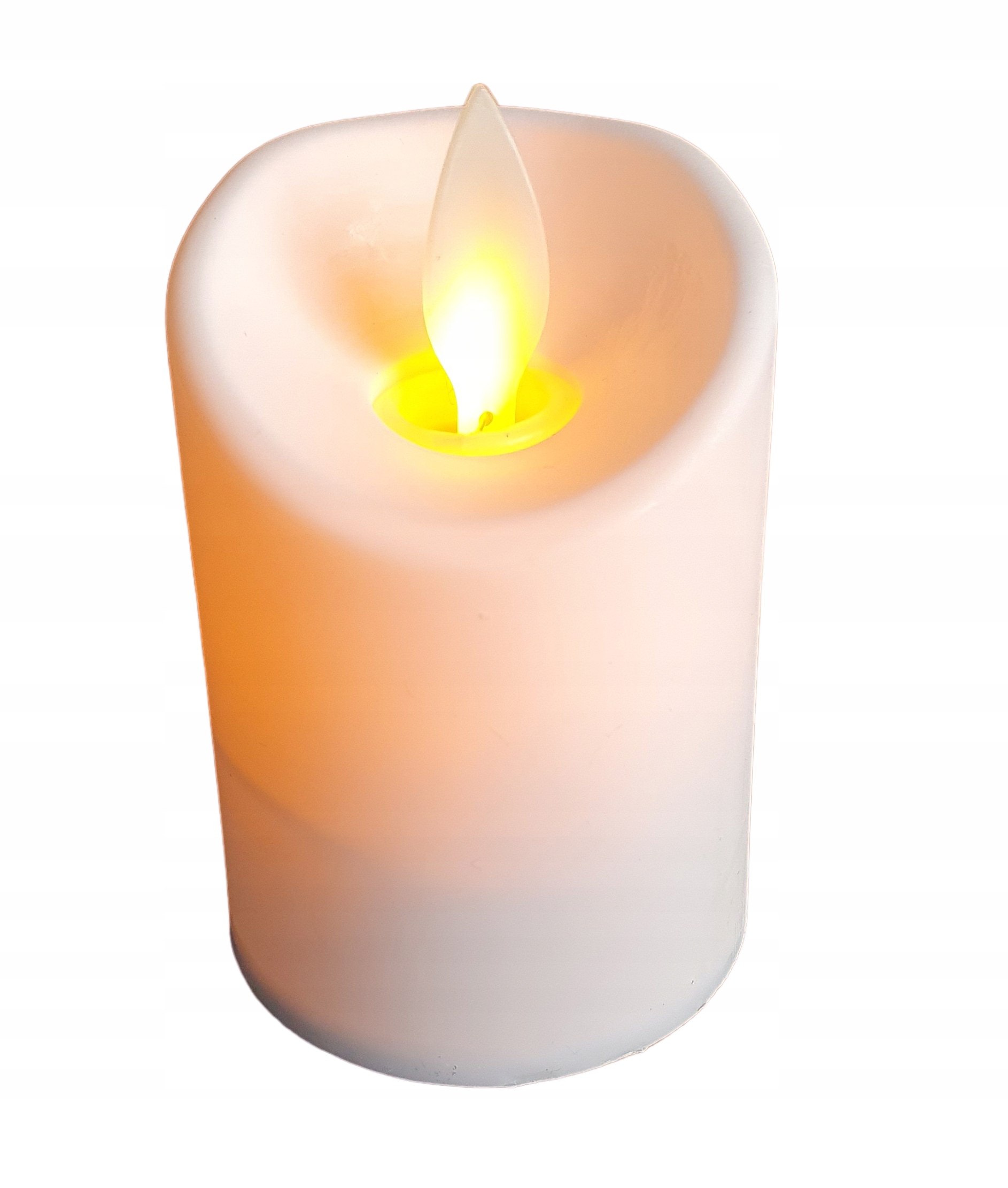 ŚWIECZKA ŚWIECA LED NA BATERIE RUCHOMY PŁOMIEŃ WKŁAD DO ZNICZY DEKORACYJNA