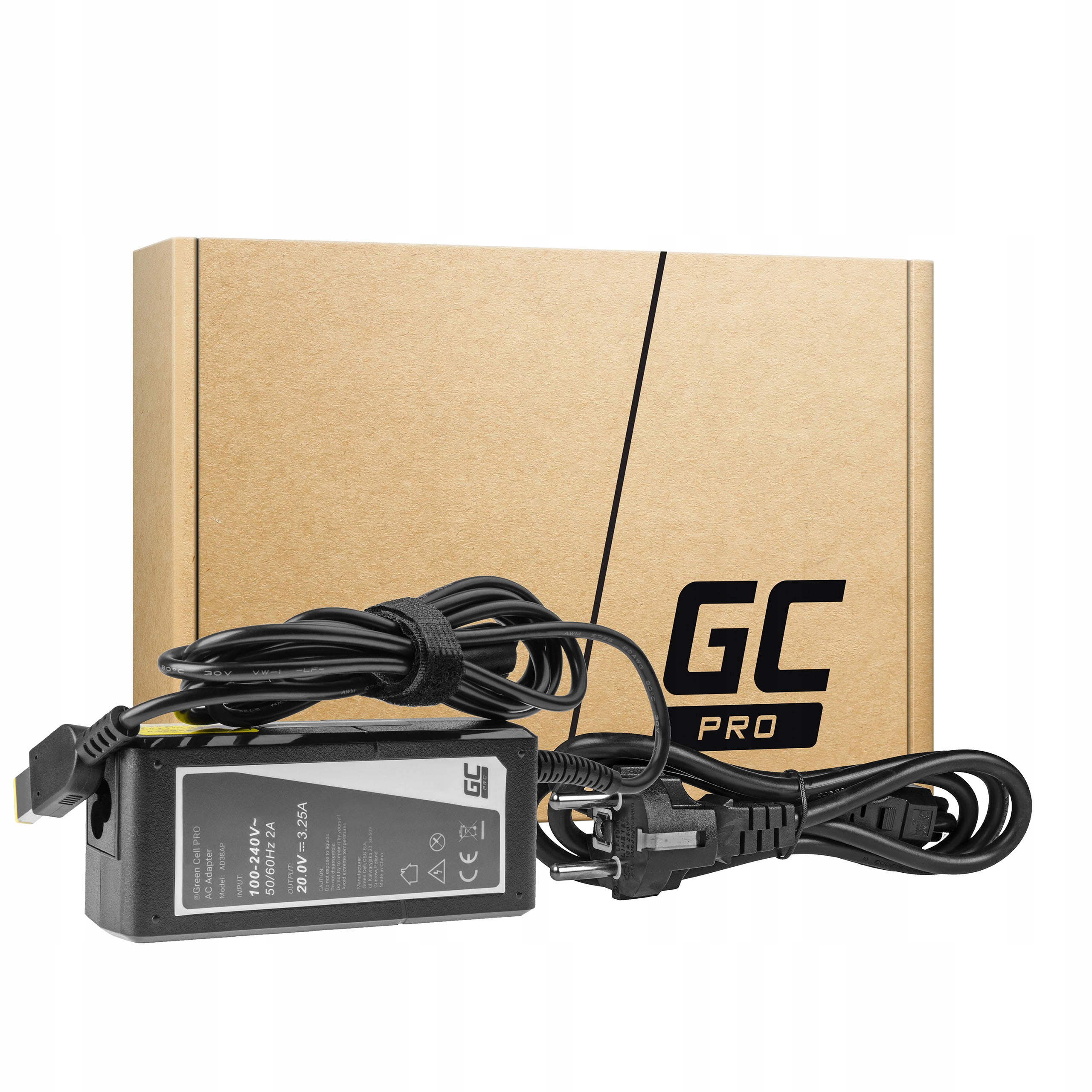 

Ładowarka do Lenovo 20V 3.25A 65W Slim Tip