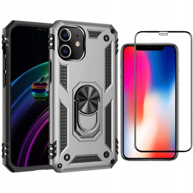 

Etui Pancerne Ring Nx Do Iphone 12 Mini + Szkło