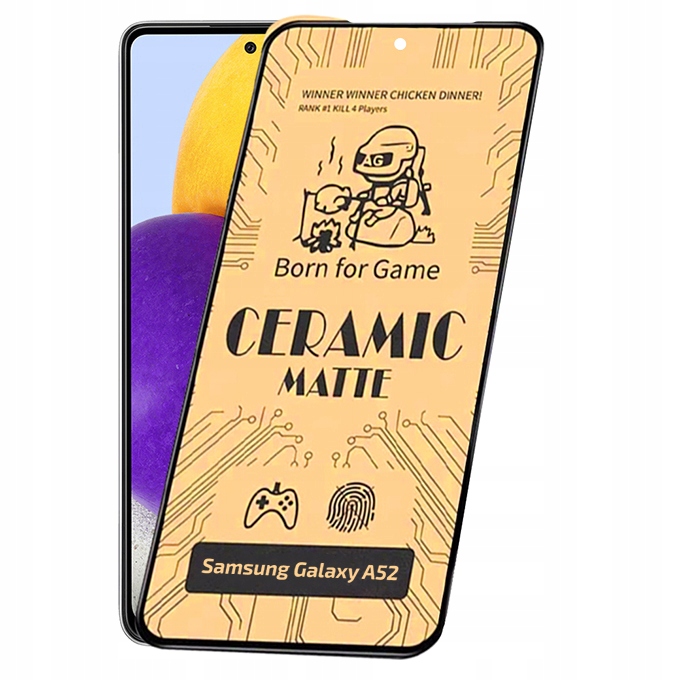 

Szkło Matowe Ceramiczne 5D do Samsung Galaxy A52