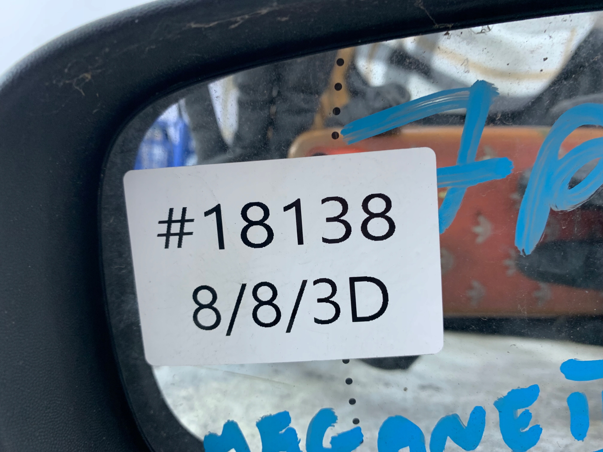RENAULT MEGANE II mirror right blue 9 PIN TERNA