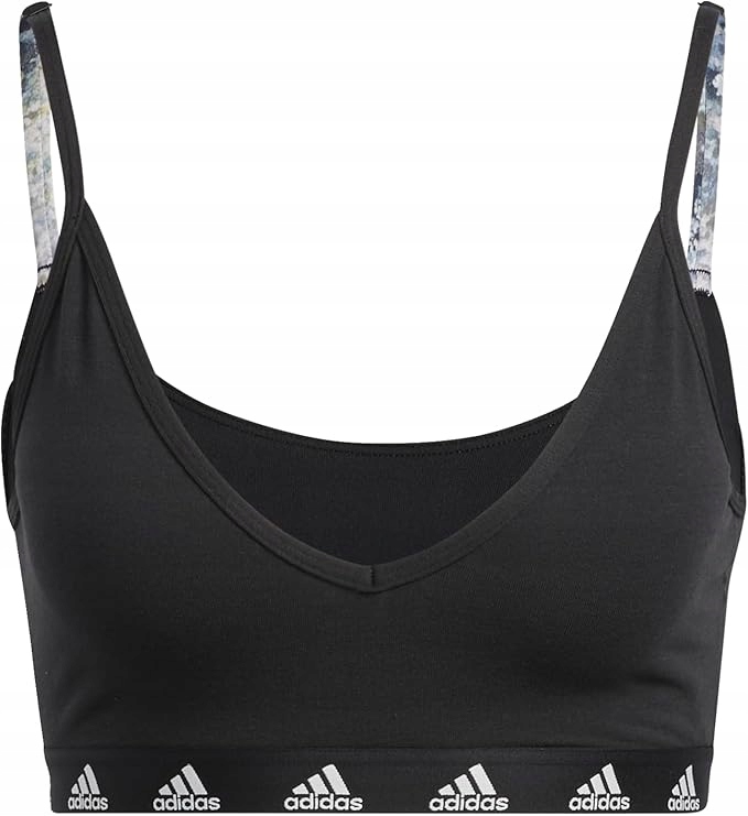 Biustonosz sportowy stanik Damski Adidas BH-HA0067 Czarny 2XSD
