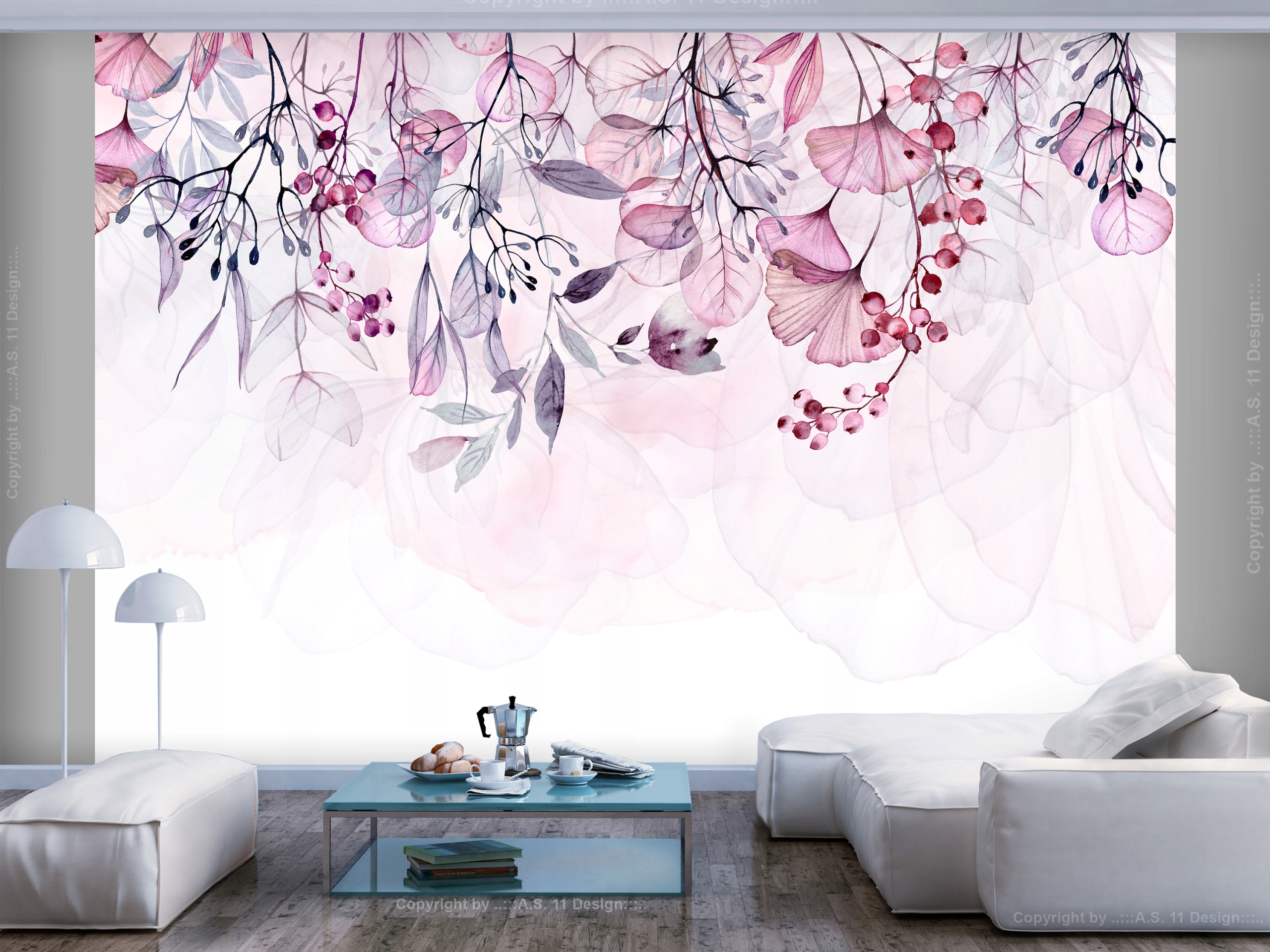 murando FOTOTAPETA PREMIUM 400x280 LIŚCIE MIŁORZĄB Marka Murando