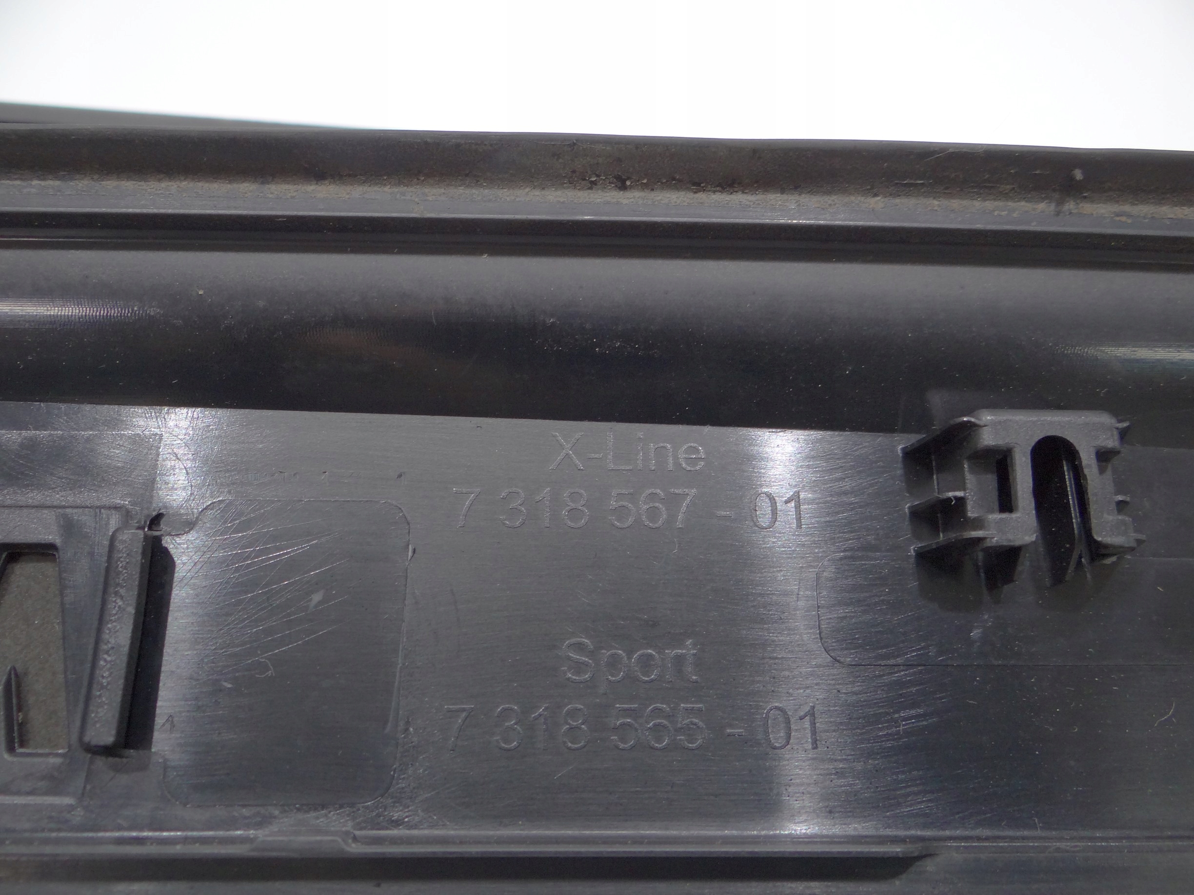 mouldings caps threshold BMW X1 E84 KOMPLET X-LINE 7318567 (13980345)