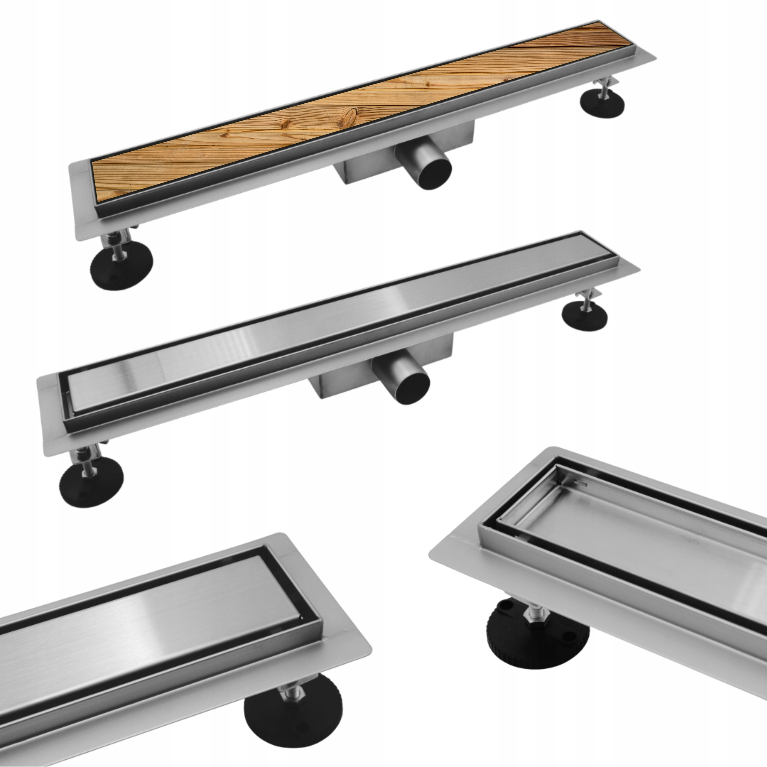 ODPŁYW LINIOWY GŁĘBOKI OSADNIK 2w1 200 CM