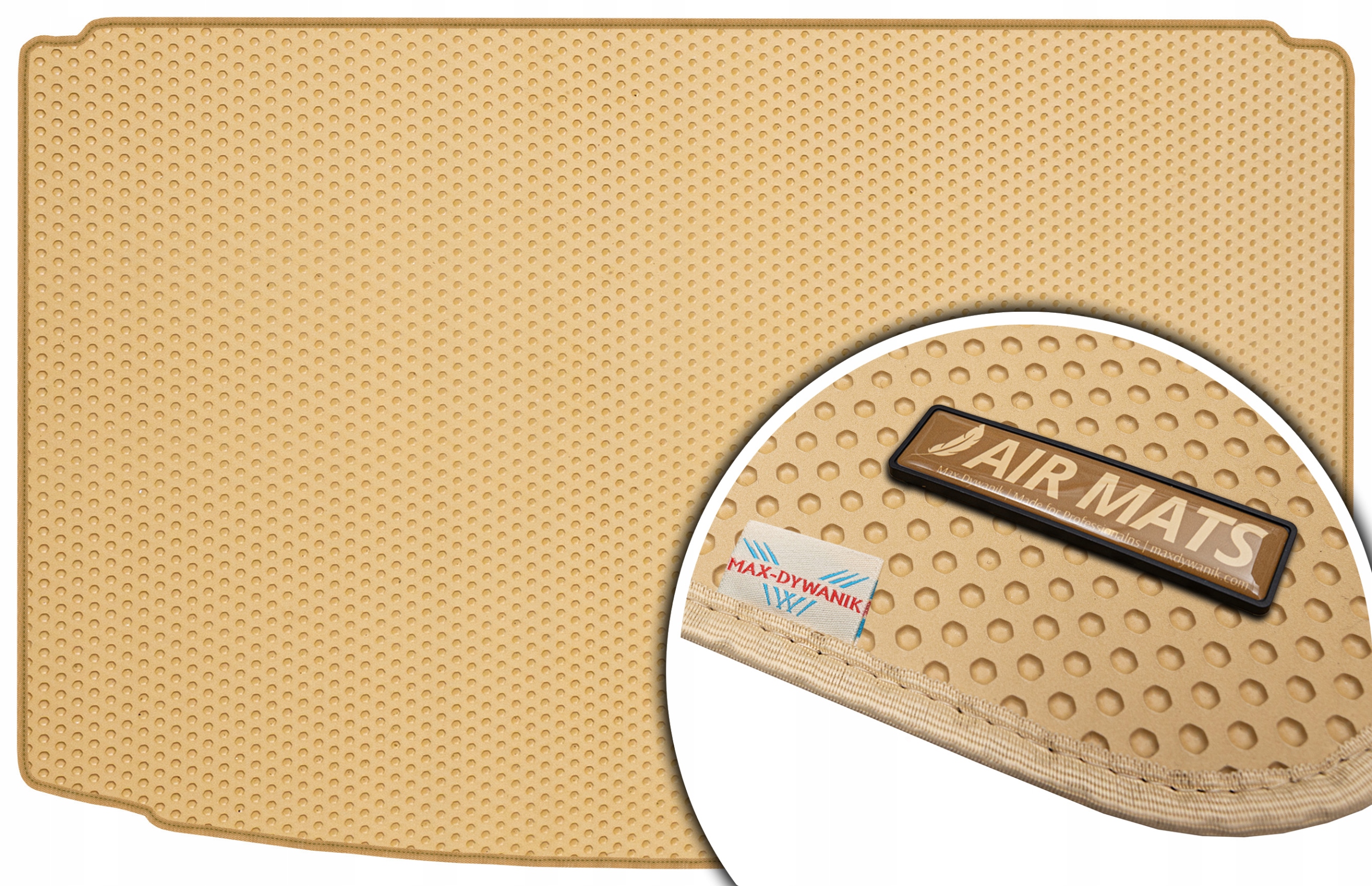 Peugeot 206 Cabrio 1998-2012 Béžová rohož do kufru Eva Air Mats
