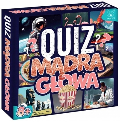 Gra planszowa Quiz Mądra Głowa Kangur