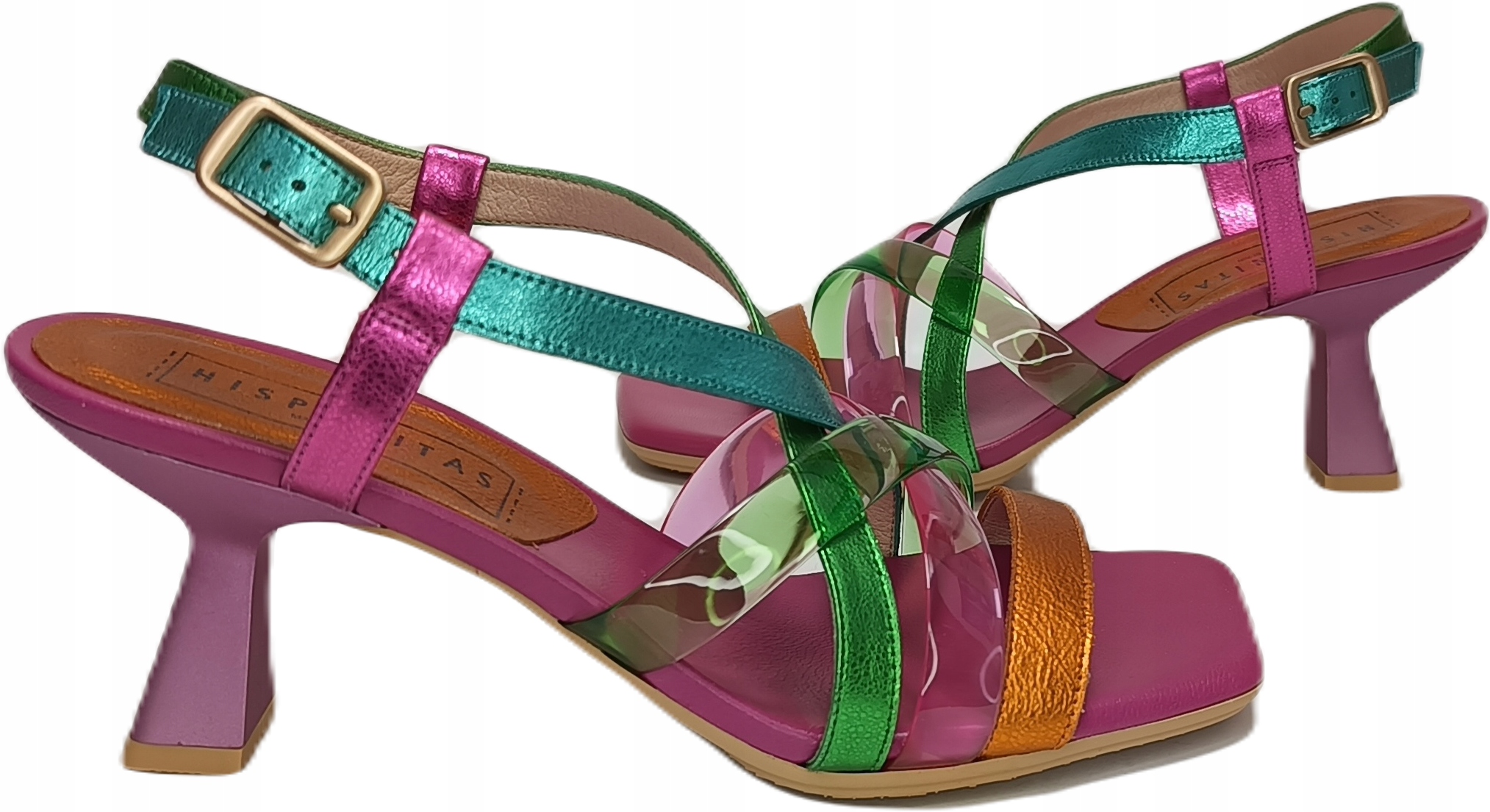 Silikonové sandály Hispanitas CHV243292 vícebarevné metalické r41