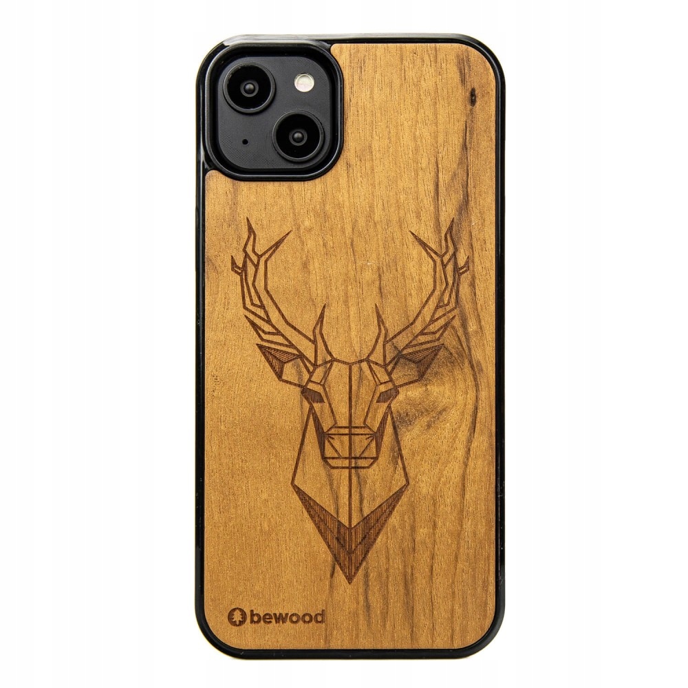 Dřevěné Pouzdro Bewood pro iPhone 15 Plus Jelen Imbuia