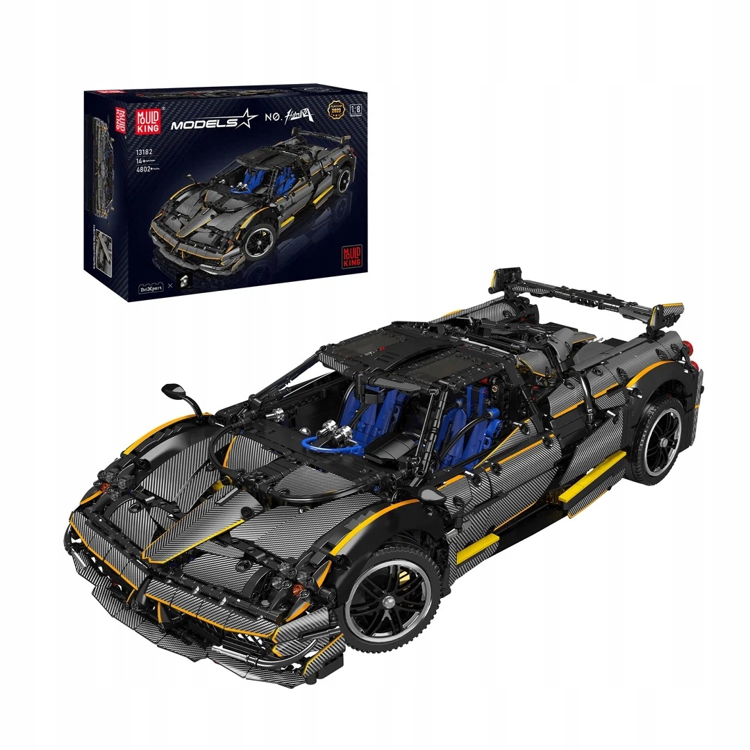 Klocki Konstrukcyjne Pojazd Huayra Hyper Car 4802 El. Mould King 13182