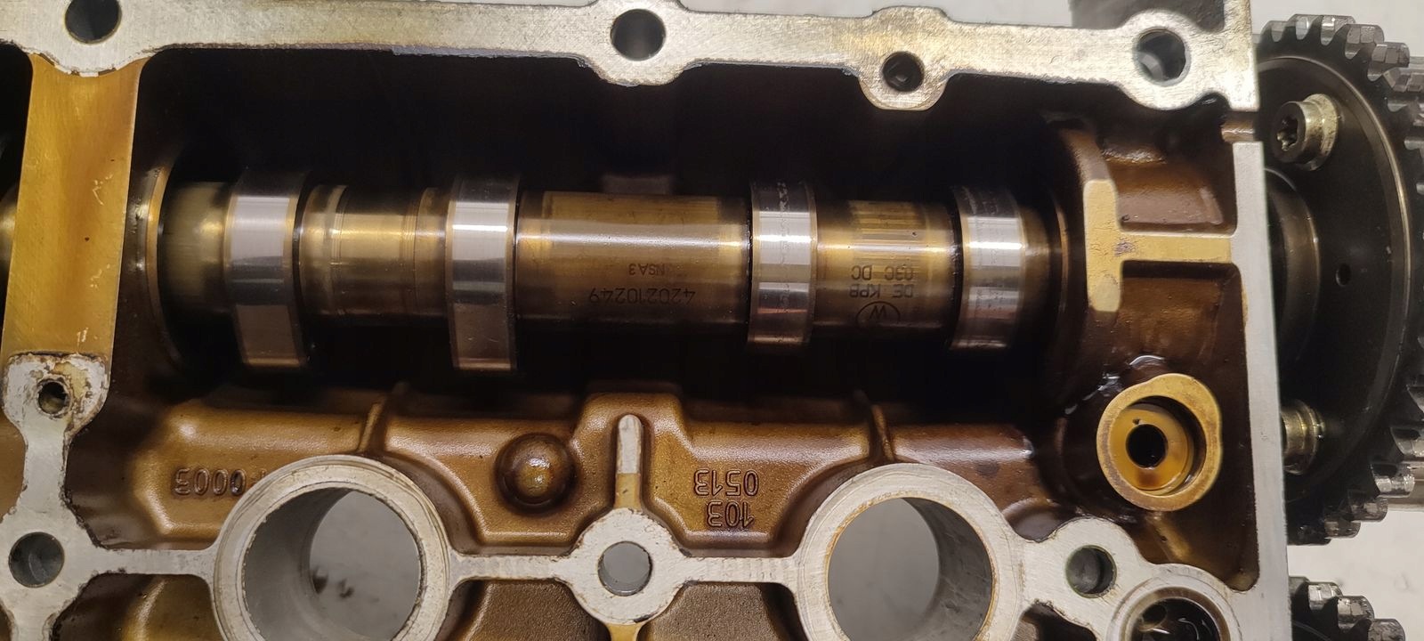 kryt ventilů vačky Seat Leon II Lift 1,4 TSI