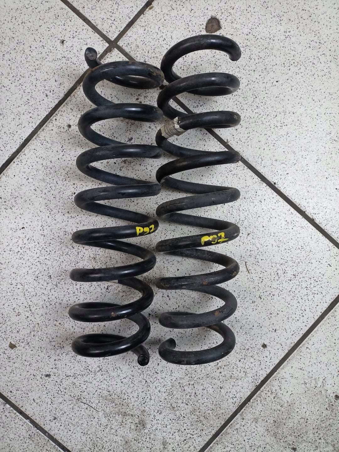 spring springing rear part BMW 3 F30 2014