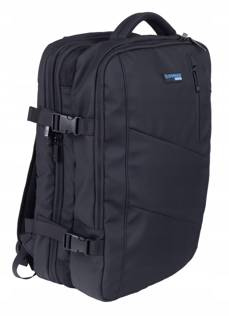 Batoh na notebook 17" Donau Travel Praha 32L Usb kabel Černý