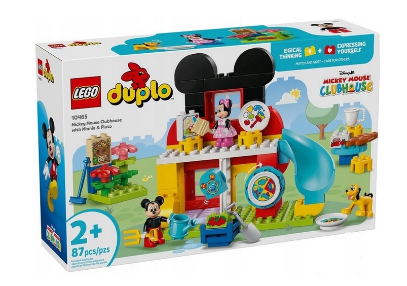 Lego 10465 Duplo – Klub Myšky Miki S Minnie A Pluto