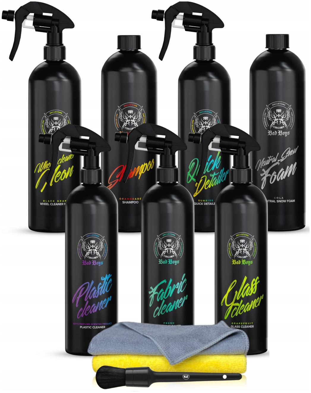 RR Customs RRC Bad Boys Mega Zestaw Kosmetyków Do Auta Detailing Prezent