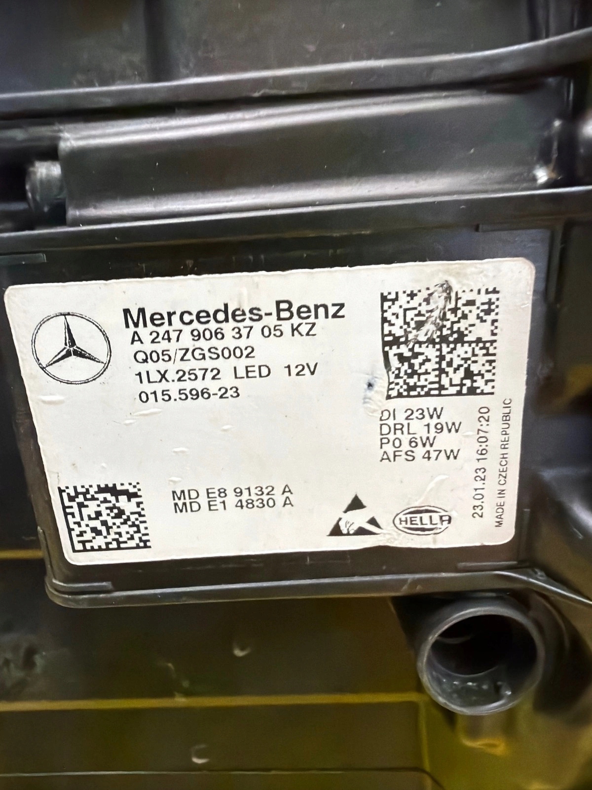 light left Mercedes GLA W247 Full Led A2479063705