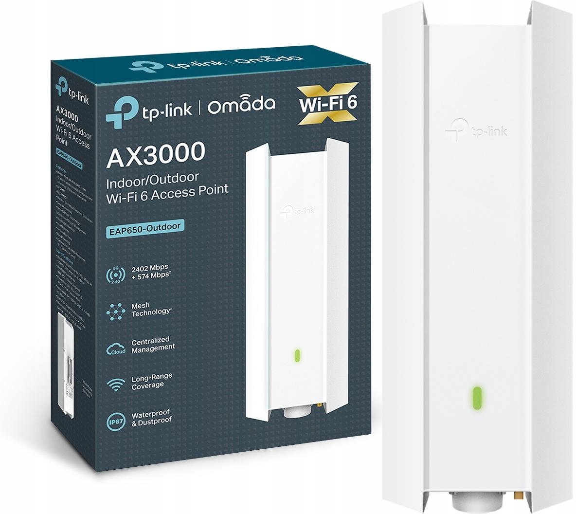 Ap Tp-link EAP650-Outdoor (Vonkajší prístupový bod)