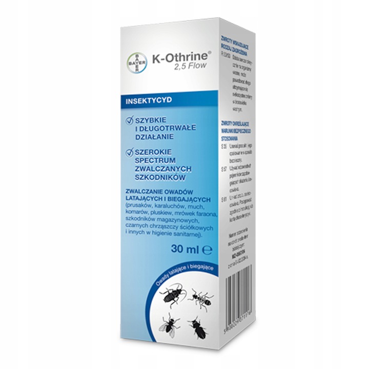 

K-othrine Na Wołki Muchy Komary Prusaki Pchły 30ml