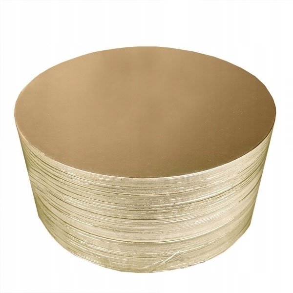 Levně zlatý podstavec 100 ks kulatý 18cm 92-82