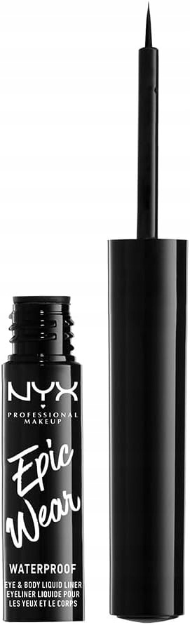 Nyx Professional Makeup Epic Wear Eyeliner Dlouhotrvající Matná Černá 3,5 ml