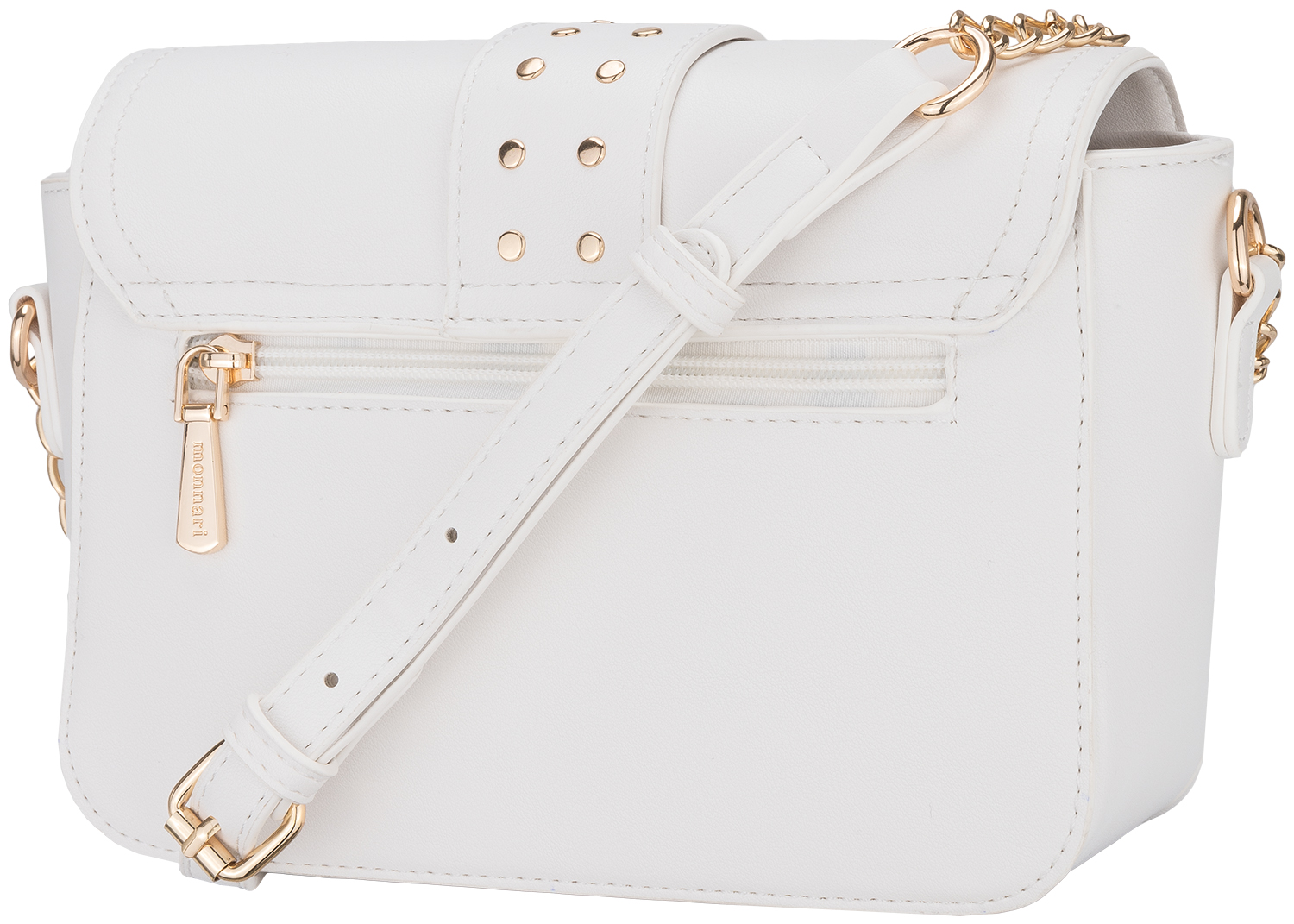 TOREBKA BIAŁA LISTONOSZKA MONNARI ĆWIEKI DŻETY Marka Monnari