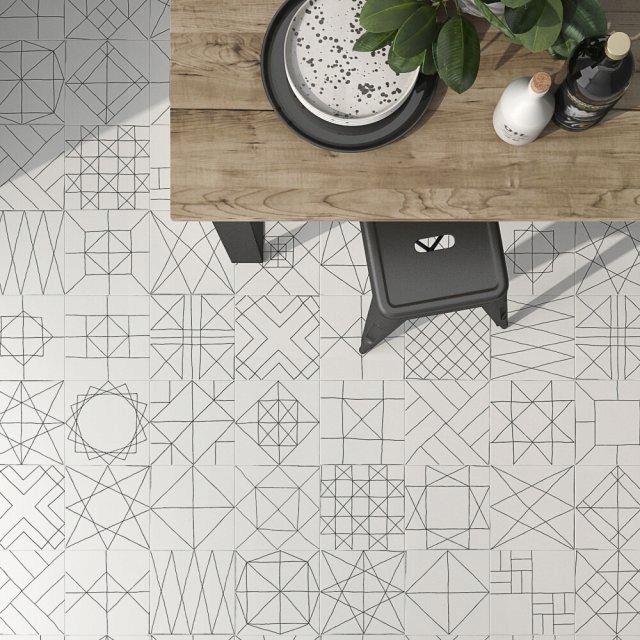 PŁYTKI GRES hiszpański Geotiles PAWN 22x22 Marka Geotiles