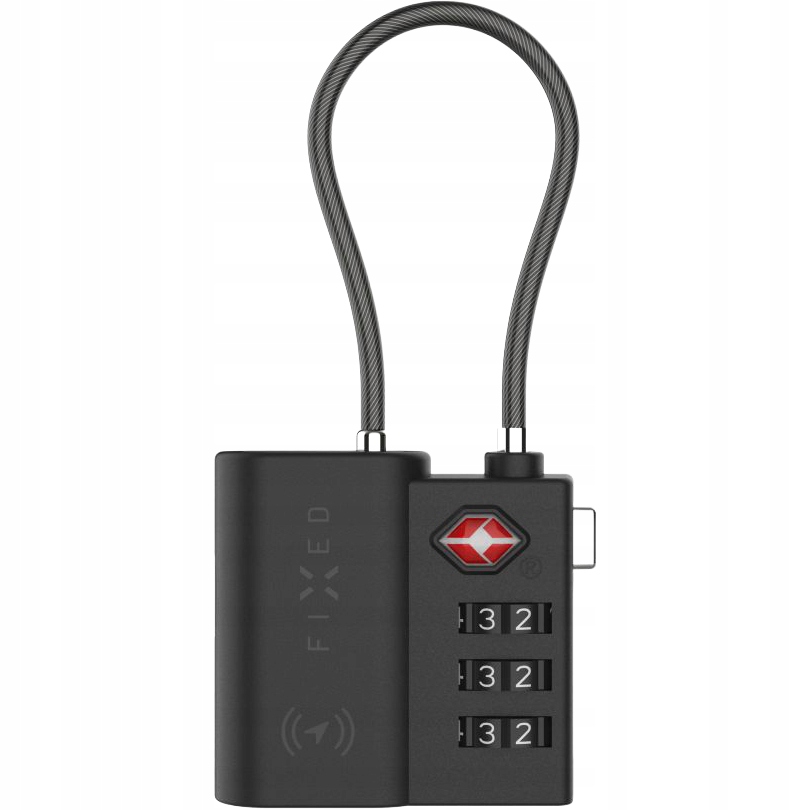 Kłódka z lokalizatorem Gps, do iOS Find My, Bluetooth 5.2, Fixed komapktowa