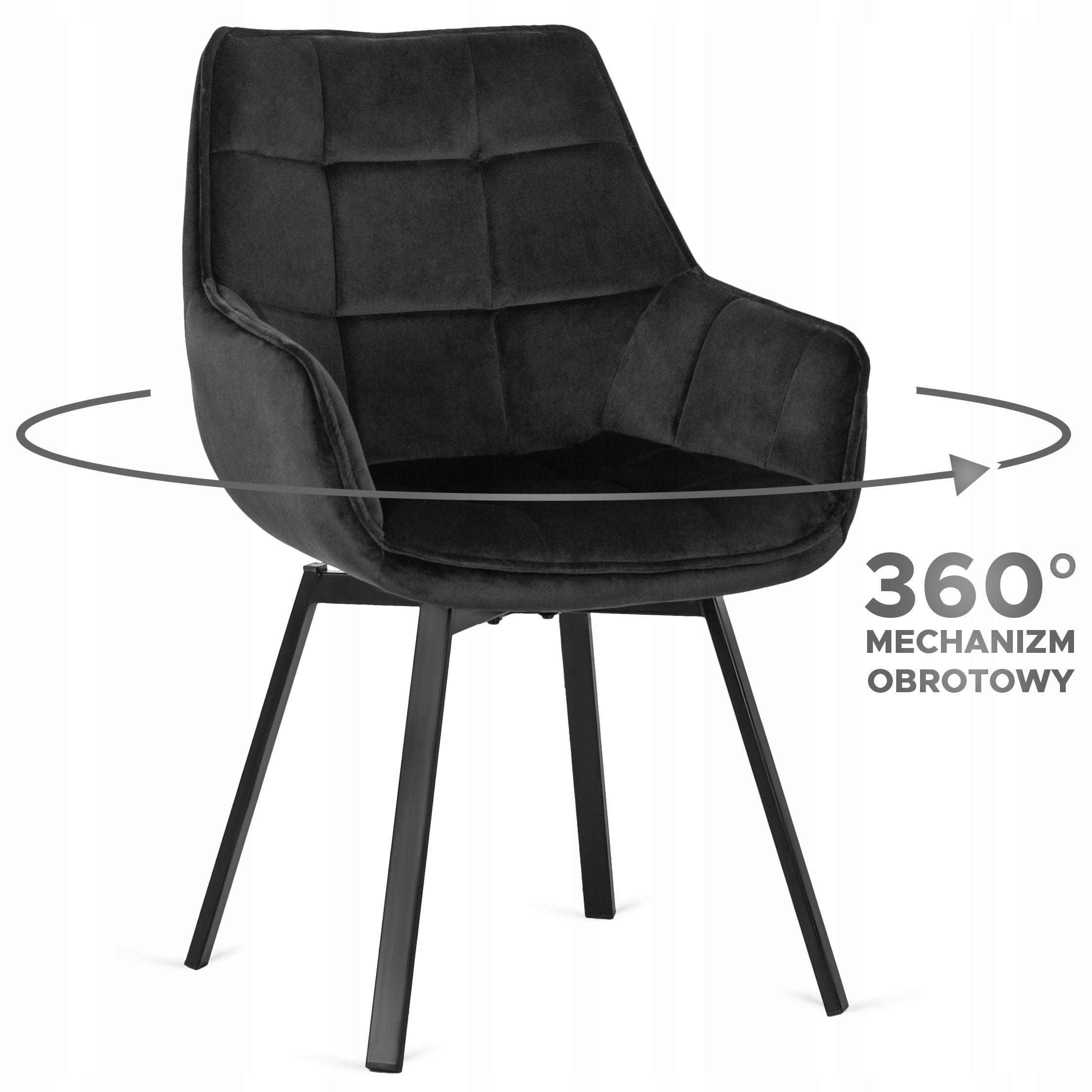 Siedzisko obrotowe 360°