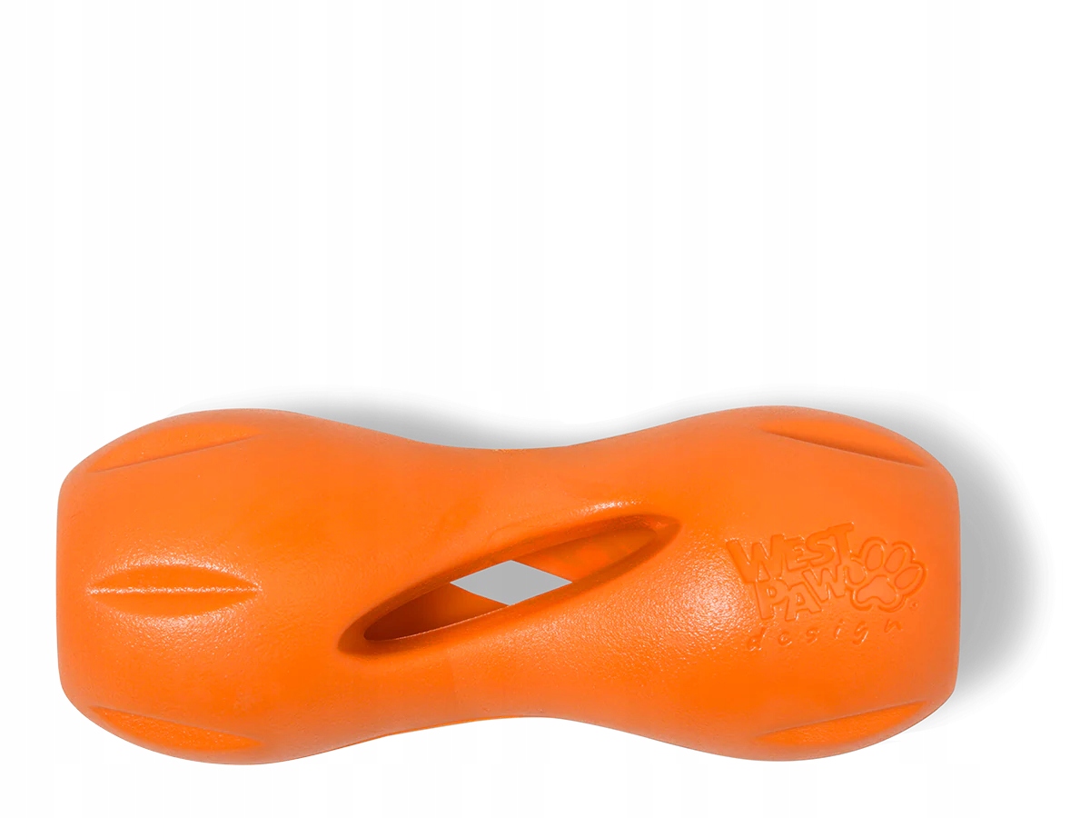 Levně Hračka pro psy West Paw Zogoflex Qwizl Dog Toys Large (L), oranžová
