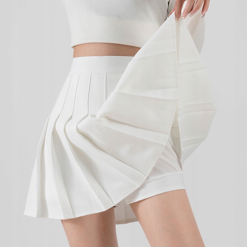 SPÓDNICA PLISOWANA MINI SPÓDNICZKA Z PODSZEWKĄ Marka inna