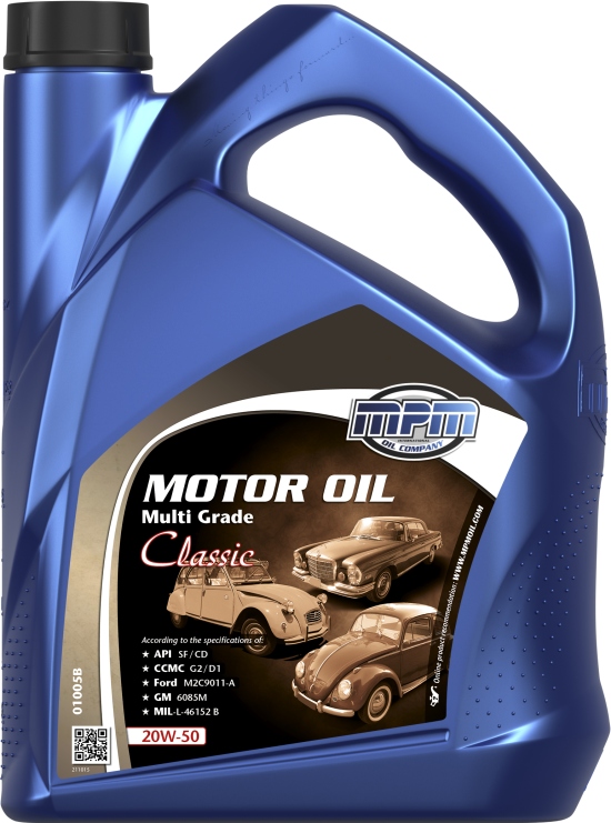 Minerálny olej Mpm Multi Grade Classic 5 l 20W-50