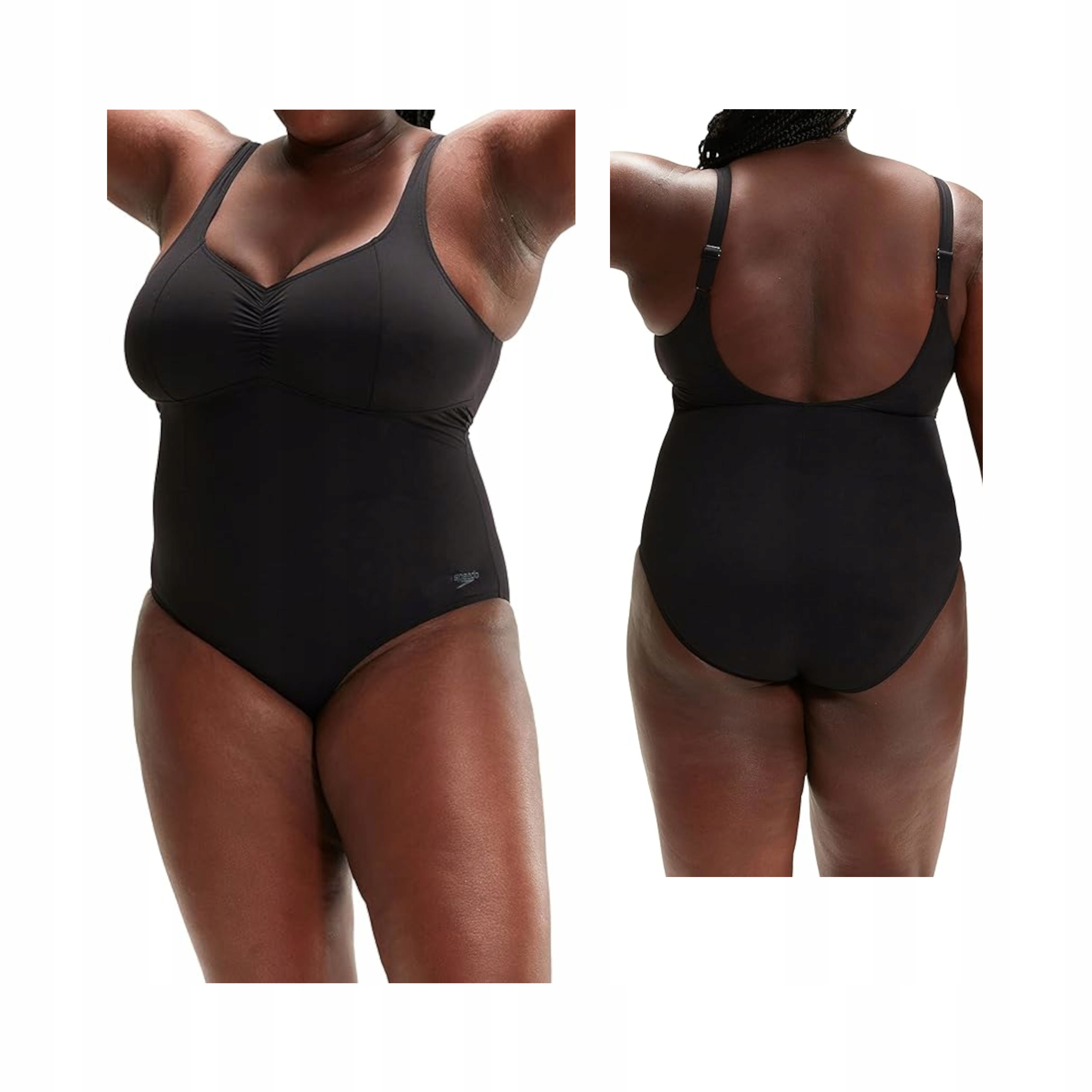 Speedo Aquanite Shaping Dámský Jednodílný Kostým Černý Velikost 50