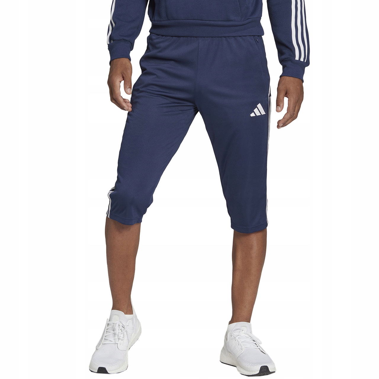 Pánské kalhoty adidas Tiro 23 League 3/4 modré HS7235 Xs