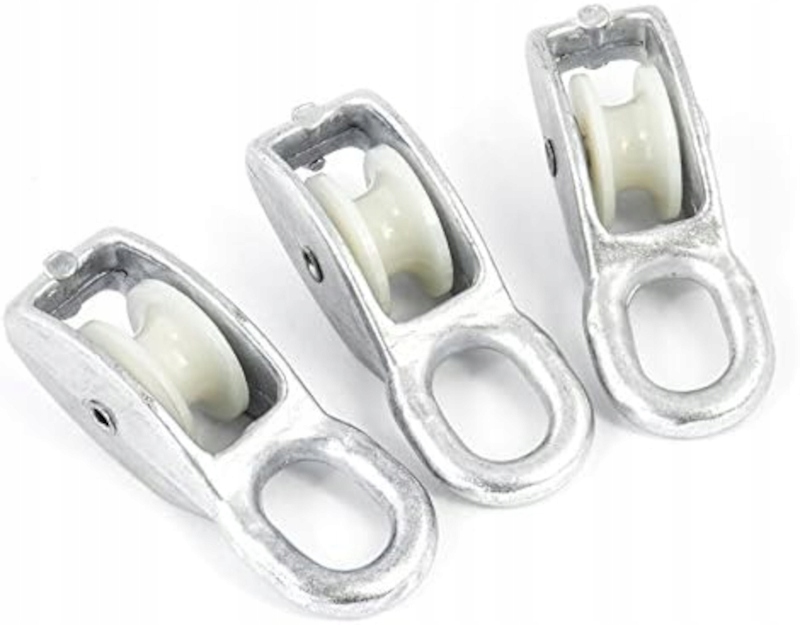 Bloczek do liny lin pojedynczy 15 mm budowlany, na jacht Stan opakowania oryginalne