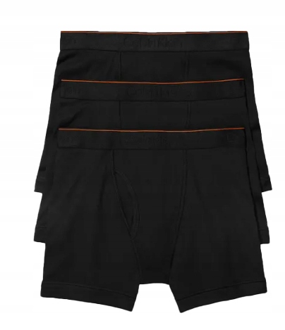 Pánské boxerky Calvin Klein 3-balení černé 00040128MA M84 S