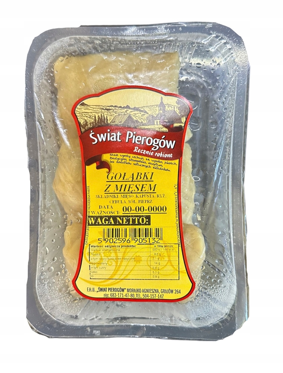 Levně Holubičky s Masem A Rýží 1 kg Domácí Tradiční ruční výroba