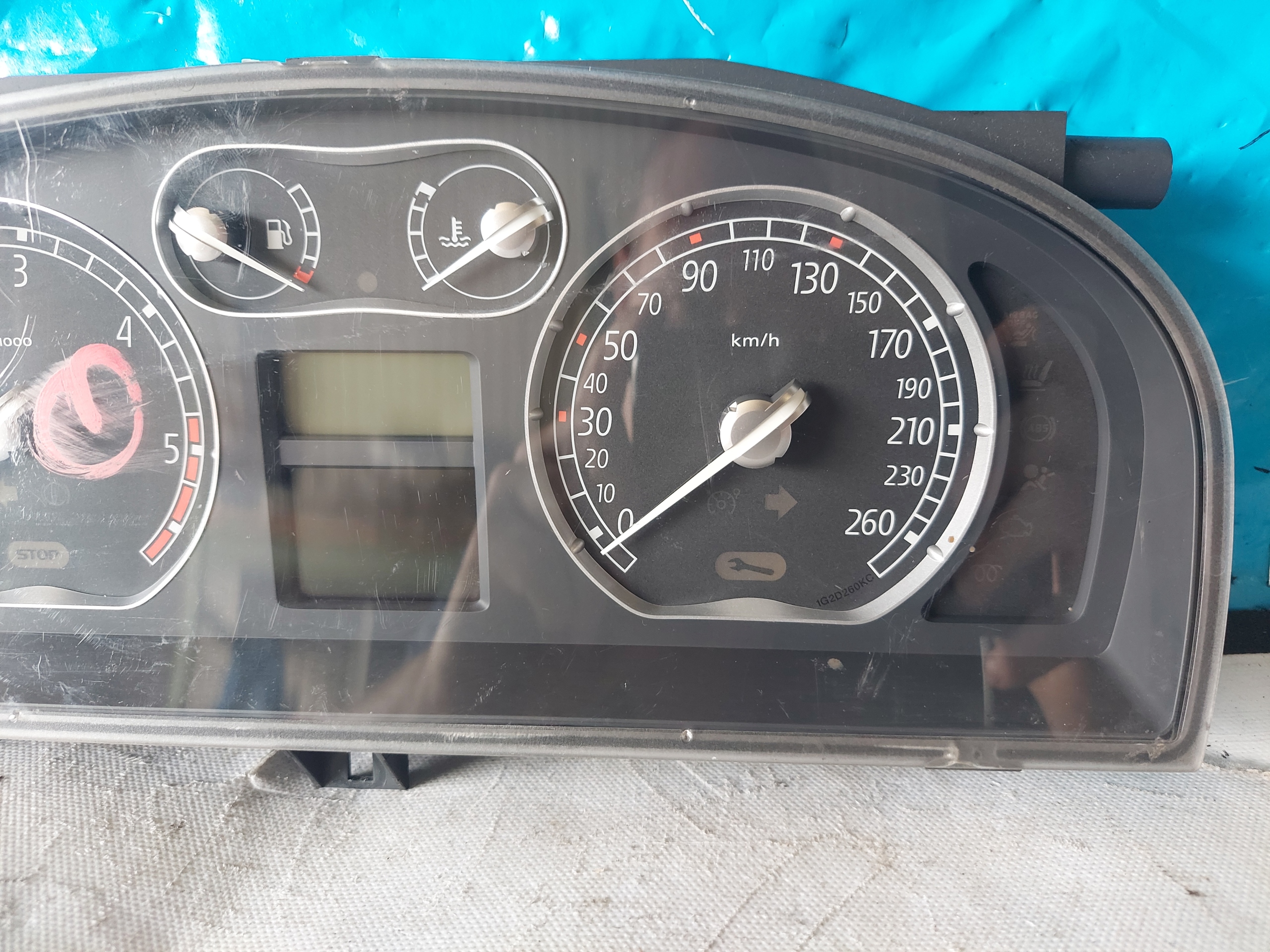 dials clock LAGUNA II 2.2 DCI 8200291334