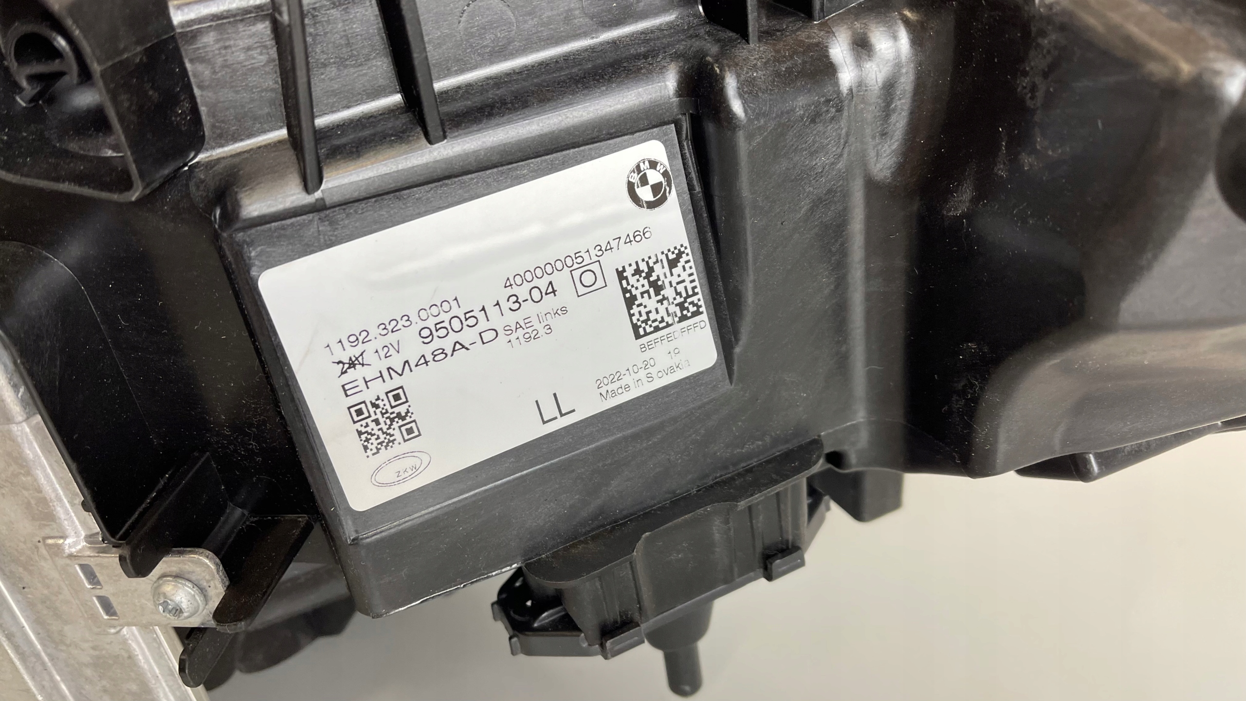 LAMPA LEWA LED BMW 4 G22 G23 G26 CIEMNA SHADOW USA Strona zabudowy lewa