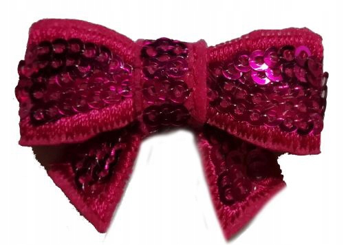 

Cekinowe Kokardki 4 CM X 3CM Gumki